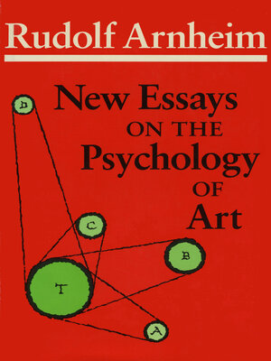 cover image of New Essays on the Psychology of Art